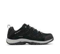 Columbia Men's Crestwood WP, Low Rise Trekking and Hiking Shoes, Black/Columbia Grey, 14 Regular
