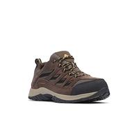 Columbia Men's Crestwood WP waterproof low rise hiking shoes, Brown (Mud x Squash), 9.5 UK