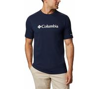 Columbia Men's CSC Basic Logo Cotton, Short Sleeve T-Shirt in Navy and Grey, New
