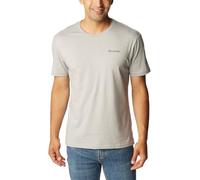 Columbia Men's CSC Basic Logo Short Sleeve, Short Sleeve T-Shirt, Columbia Grey HTHR, LC CSC Branded Grx, XL
