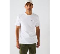 Short Sleeve CSC Basic Logo Graphic T Shirt White, Small