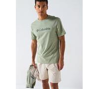 Columbia Men's CSC Basic Logo Short Sleeve Tee, Green, Size S, Men Green