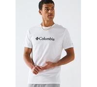 Columbia Men's CSC Basic Logo Short Sleeve Tee, White, Size M, Men White