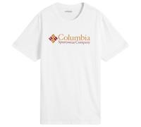 Columbia Men's Csc Basic Logo Short Sleeve Tee, White, Size L, Men White