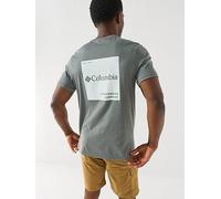 Columbia Mens Regular Fit CSC Logo Back T-Shirt - Colour: 342 Sedona Sage/Boxy Brand - Size: Medium