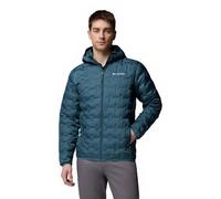 Columbia Men's Delta Ridge 2 Down Hooded Jacket, Hooded Puffer Down Jacket, Everblue, XXL