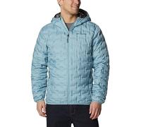 Columbia Delta Ridge Down Hooded Jacket - Stone Blue