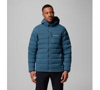Columbia - Drift Peak Stretch Down Hooded Jacket - Down jacket size M, blue