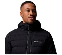 Columbia Mens Drift Peak Stretch Down Insulated Hooded Jacket - Black