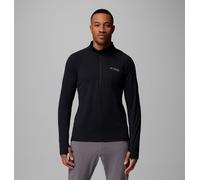 Columbia - Men's DriVenture™ Technical Half Zip Long Sleeve T-Shirt - Black Size XXL Men