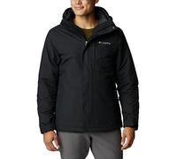 Columbia Men's Element Blocker Interchange Jacket, 3 In 1 Interchange Winter Coat, Black, Size L