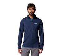 Columbia Men's Essential Hike Grid Fleece Half Zip, Collegiate Navy, 3X
