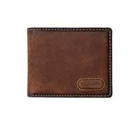 Columbia Men's Everyday Bifold Wallet – Multiple Card Slots, ID Window – Tan Burnished