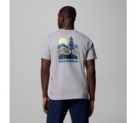 "Columbia - Men's Explorers Canyon™ Back Graphic T-Shirt - Columbia Grey