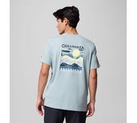 "Columbia - Men's Explorers Canyon™ Back Graphic T-Shirt - Crushed Blue