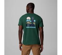 "Columbia - Men's Explorers Canyon™ Back Graphic T-Shirt - Rain Forest