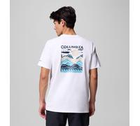 "Columbia - Men's Explorers Canyon™ Back Graphic T-Shirt - White