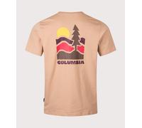 Columbia Mens Explorers Canyon Back T-Shirt - Colour: 262 Canoe/ Get Hiked - Size: Small