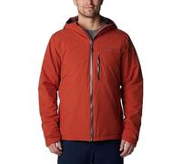 Columbia Men's Explorer's Edge Insulated Jacket, Warp Red, 6X Big