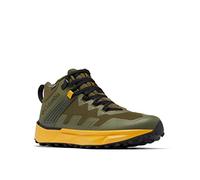 Columbia Men's Facet 75 Mid Outdry waterproof mid rise hiking boots, Green (Nori x Golden Yellow), 9 UK