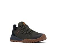 Columbia Men's Fairbanks Low Sneaker, Deep Olive/Desert Sun, 7