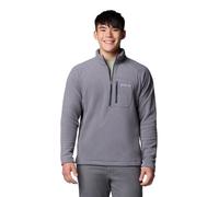 Columbia Men's Fast Trek 3 Half Zip Fleece, Fleece Pull Over, City Grey, Shark, S