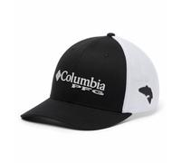 Columbia Men's Fitted Cap, PFG MESH, Size: S/M, Black, CU9495