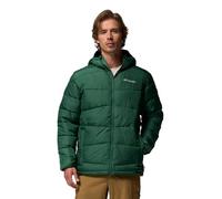 Columbia Men's Fivemile Butte 2 Hooded Jacket, Hooded Puffer Jacket, Rain Forest, Small
