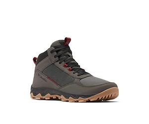 Columbia Men's Flow Centre Sneaker, Dark Grey/Red Jasper, 6.5 UK