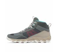 Columbia Men's Flow Centre Sneaker, Grill/Poppy Red, 10.5 UK