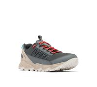 Columbia Men's Flow Fremont Sneaker, Grill/Poppy Red, 11.5