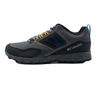 Columbia Men's Flow Walking Shoe, Dark Grey Cyan Blue, 7.5 UK