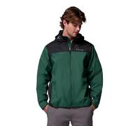 Columbia Men's Glennaker Lake 2 Rain Jacket, Waterproof Rain Jacket, Rain Forest/Black, XXL