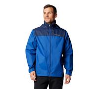 Columbia Men's Glennaker Lake II Rain Jacket, Mountain Blue/Collegiate Navy, S