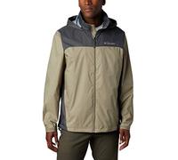 Columbia Men's Glennaker Lake Rain Jacket, Tusk/Grill, XL Tall