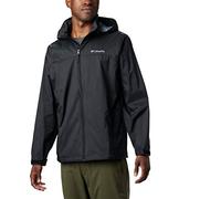 Columbia Men's Glennaker Lake Rain Jacket Waterproof Rain Jacket, BLACK, Size L