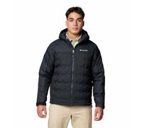 Columbia Men's Grand Trek III Down Hooded Jacket, Black, Large