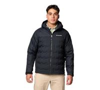 Columbia Men's Grand Trek III Down Hooded Jacket, Black, XX-Large, Black, XXL