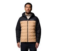 Columbia Men's Grand Trek Iii Down Hooded Jacket, Canoe/Black, S
