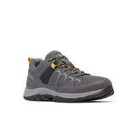 Columbia Men's Granite Trail Hiking Shoe, Dark Grey/Golden Yellow, 7 Wide
