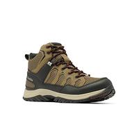 Columbia Men's Granite Trail Mid Waterproof Hiking Shoe, Mud/Black, 11 UK