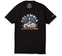 Columbia Men's Graphic T-Shirt, Black/Bucks, XL
