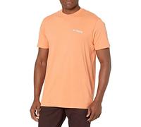 Columbia Men's Graphic T-Shirt, Bright Peach/Biber, Large