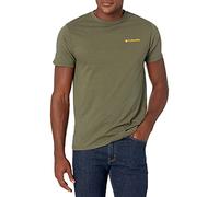 Columbia Men's Graphic T-Shirt, Surplus Green/Punsal, XXL