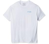 Columbia Men's Graphic T-Shirt, White/Biber, XL
