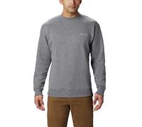 Columbia mensAM6769Hart Mountain Ii Crew Long Sleeve Athletic Shirt - Grey - Medium