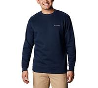 Columbia Men's Hart Mountain II Crew, Collegiate Navy, X-Large