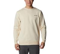 Columbia Men's Hart Mountain Ii Crew Hiking Shirt, Oatmeal Heather/Oatmeal Heather, Small