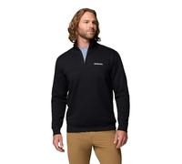 Columbia Men's Hart Mountain Ii Half Zip Hiking Shirt, Black, Medium