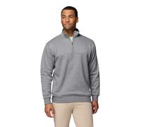 Columbia Men's Hart Mountain II Half Zip Hiking Shirt, Charcoal Heather, 4X Tall
